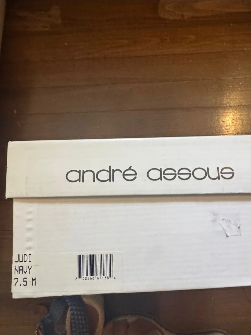 Andre Assous tan leather